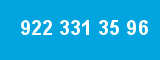 922 331 35 96 922 331 35 96